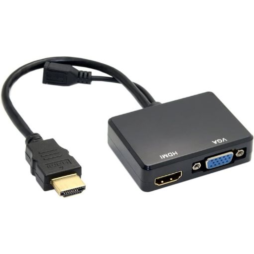 Multi-screen HDMI to VGA Converter - One-to-two Display - 1