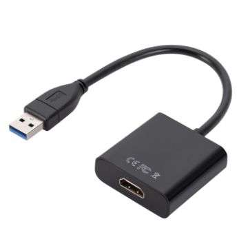 Picture of USB 3.0 to HDMI Converter Large Shell (Black)