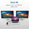 WAVLINK Type-C Thunderbolt 3 to Dual DisplayPort Adapter Splitter - 5