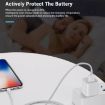 5V/1A USB Charger Adapter for iPhone, Galaxy, Huawei - White - 6