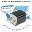Purple US Plug USB Charger - Fast Charging for Devices - 5