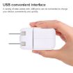 10W USB Charging Adapter with Foldable Plug, US Plug - White - 4