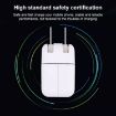 10W USB Charging Adapter with Foldable Plug, US Plug - White - 5