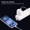 10W USB Charging Adapter with Foldable Plug, US Plug - White - 7