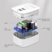 LDNIO A201 Dual USB Charger with Micro USB Cable - UK Plug - 4