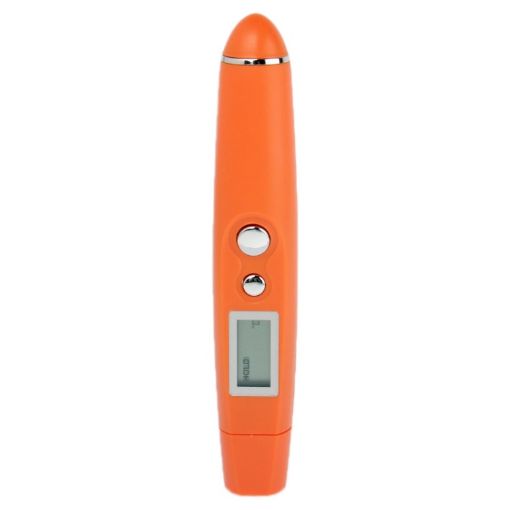 LCD Portable Infrared Thermometer - Orange - 1