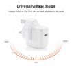 12W USB Port Travel Charger for iPad/iPod/iPhone Series - UK Plug - 5