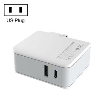 LDNIO A4403C 30W PD Fast Travel Charger + 1m 8 Pin Cable - 1