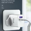 IVON AD52 18W USB-C/Type-C + USB Dual Port PD Fast Charge (US Plug) - 2