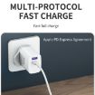 IVON AD52 18W USB-C/Type-C + USB Dual Port PD Fast Charge (US Plug) - 6
