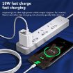 Picture of REMAX RP-U68 20W USB+USB-C/Type-C Dual Interface Fast Charger Set, Specification:EU Plug (White)