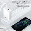 Picture of REMAX RP-U35 Jane Series 2.1A Dual USB Port Fast Charger Set, Cable:USB-C/Type-C (EU Plug)
