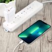 LZ-1130 PD 20W Type-C+QC 3.0 USB Fast Charger EU Plug White - 4