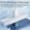 Picture of WK WP-U140 33W Power Series USB+USB-C/Type-C Fast Charger, Specifications: UK Plug (White)