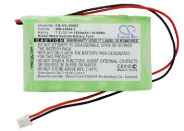 Battery for Bentel BW64 BW-B72K - 1
