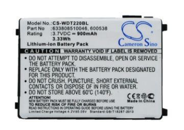 Picture of Battery for Falcon PT40-100 PT40 PDT PT40 (p/n 191-908304-200 4006-0319)