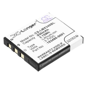 Picture of Battery for Honeywell Voyager 1602G 8670 8650 (p/n 163480-0001 50129434-001FRE)