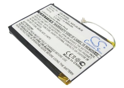 Battery for Iriver U20 Clix 2/1 8GB/4GB/2GB (p/n KEPJGJBJE KEPJGJGAC) - 1