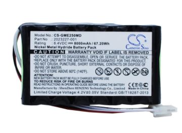 Battery for GE UL Voluson P8 MS CARESCAPE B850 Dash 2500 Monitor - 1