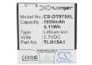 Battery for Vodafone VF-975N Smart III TLi015A1 975N VF975N - 5