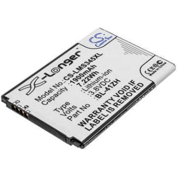 LG ZNFH 345 Y50 Tribute Duo Battery BL-41ZH BL-41ZHB - 1