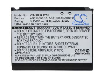 Samsung Stripe SPH-M510 SGH-i617 Battery AB813851CA BLACKJACK II - 1