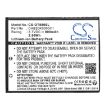 Battery for Vodafone VF354 354 (p/n CAB3120000C1) - 3