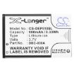 Emporia Telme C140 Battery (p/n AK-C140) Replacement - 3