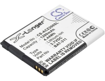 Acer Z200 M220 Z220 Battery BAT-311 Dual SIM Compatible - 1