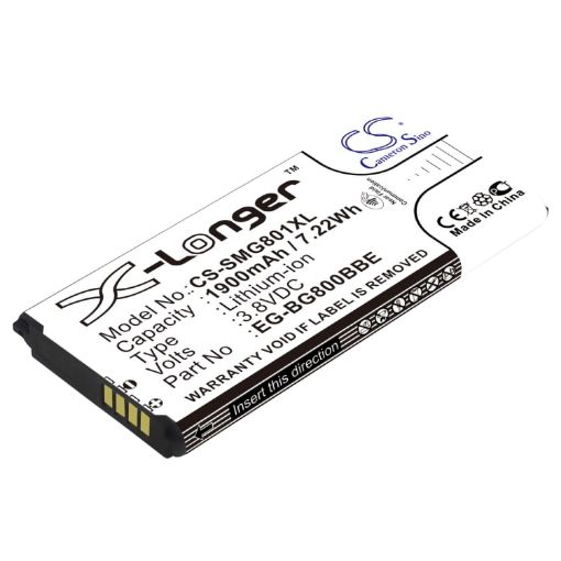 Samsung Galaxy S5 Mini Battery EB-BG800BBE/CBE SM-G800 Series - 1