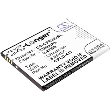 Coolpad Defiant BTR3635A Battery (p/n CPLD-417) Replacement - 1