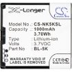 Nokia X7-00 X7 T7 N86 N85 C7-00 C7 701 Battery BL-5K - 5