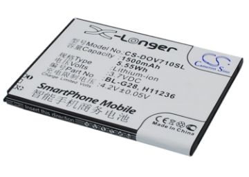 Haier I618 I617 E617 E611 Battery (p/n H11236) - 1