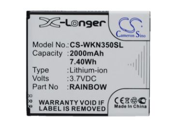 Wiko Rainbow 3G N350 M172 Bloom Neongelb Battery (p/n Rainbow) - 1