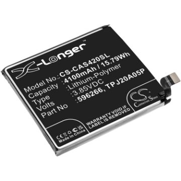 Cat S42 S32 Battery (p/n 596266 TPJ20A05P) - 1
