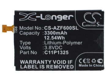 Asus ZenFone 6 Z6 T00G A600CG A600 Battery C11P1325 - 1