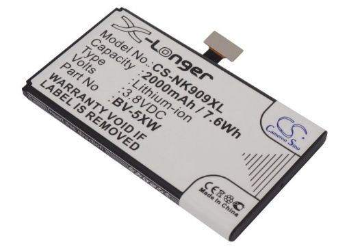 Nokia Lumia 909/1020 Battery BV-5XW Replacement - 1