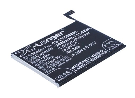 Lenovo Vibe Shot Z90 Battery BL246 for Vibe Max Z90-7/3 - 1