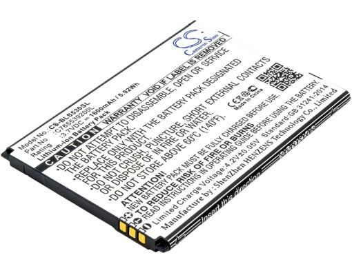 Battery for Blu Studio X8 HD, Studio G2 HD, S550Q, S530 (C765539200L) - 1