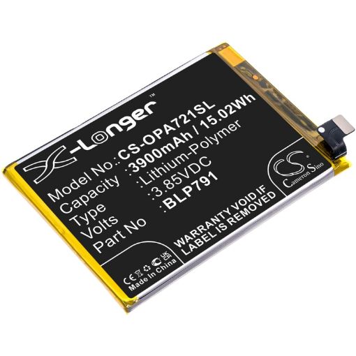 Oppo RENO4 4G A73 A72 5G Battery BLP791 CPH2161 PDYM20 2020 - 1