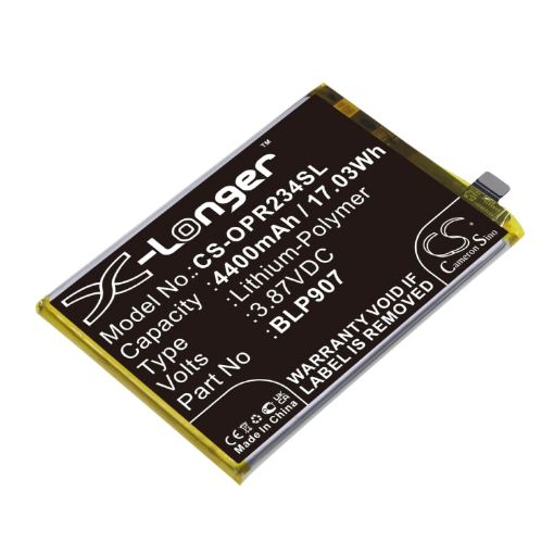 Oppo Reno7 Z 5G CPH2343 Battery BLP907 Replacement - 1