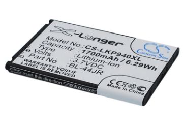 LG SU880 SU540 Prada 3.0 P940 Battery BL-44JR Replacement - 1