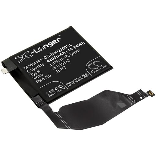 Vivo V1955A iQOO 3 5G Battery B-K7 Replacement - 1