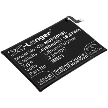 Redmi Note 9 Pro Max Battery BN53 M2003J6B2G M2003J6B1I - 1