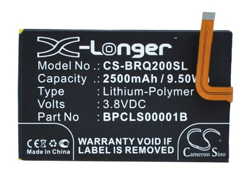 Battery for Blackberry Q20 Classic SQC100 Series (1ICP4/59/93) - 1
