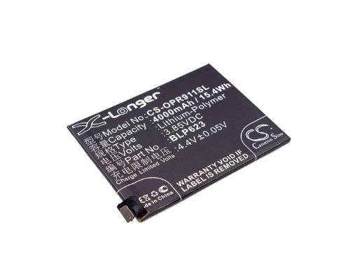 Oppo R9s Plus/F3 Plus Dual SIM Battery BLP623 - 1