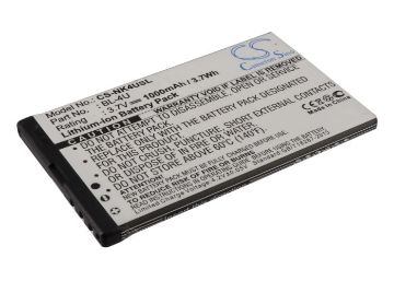 Nokia RM-840 N515 E75 E66 C5 Asha 311 8800 Battery BL-4U - 1