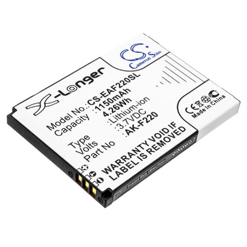 Emporia FLIPbasic F220 Battery (p/n AK-F220) Replacement - 1