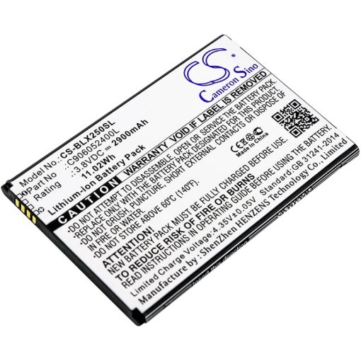 Blu Energy X2 E050U E050 Battery (p/n C906052400L) - 1