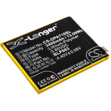 Oppo PBBM00 A7x Dual SIM Battery BLP683 - 1
